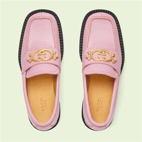 purple gucci loafers|gucci women loafers pink.